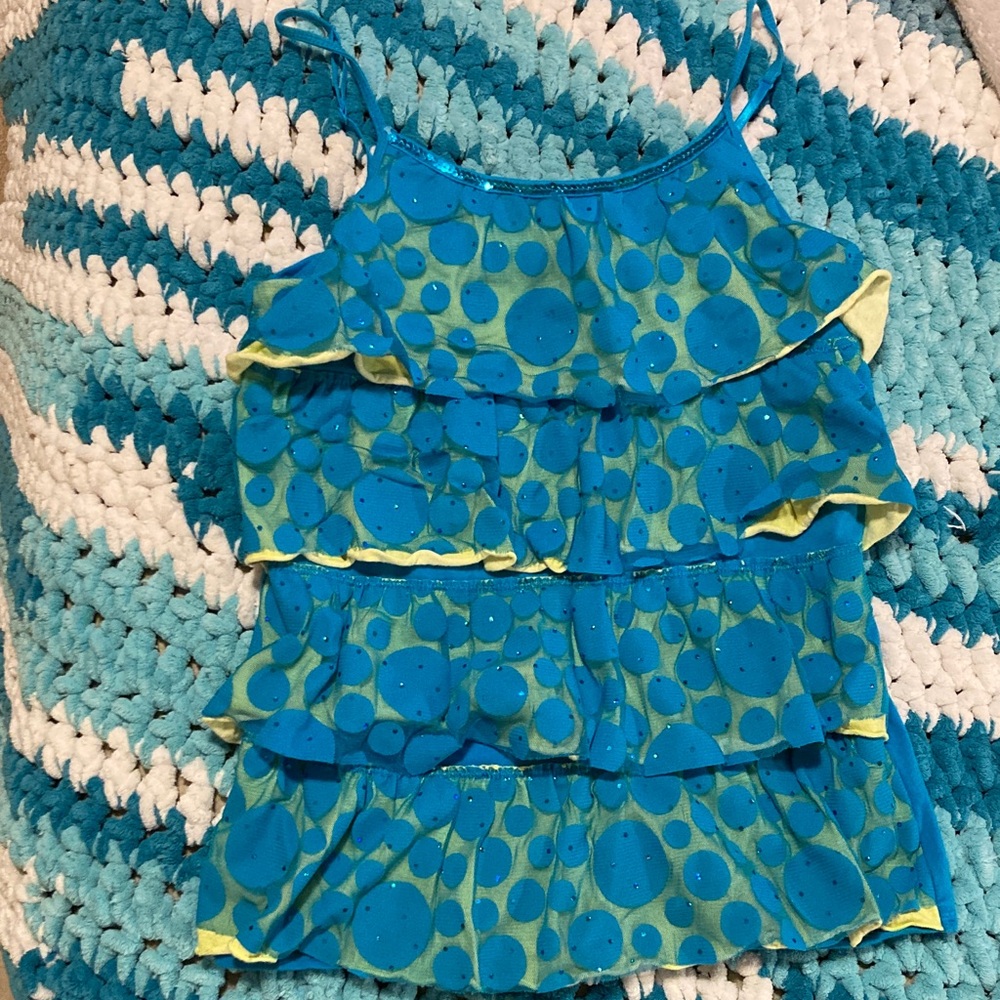 Justice Polka Dot tank top